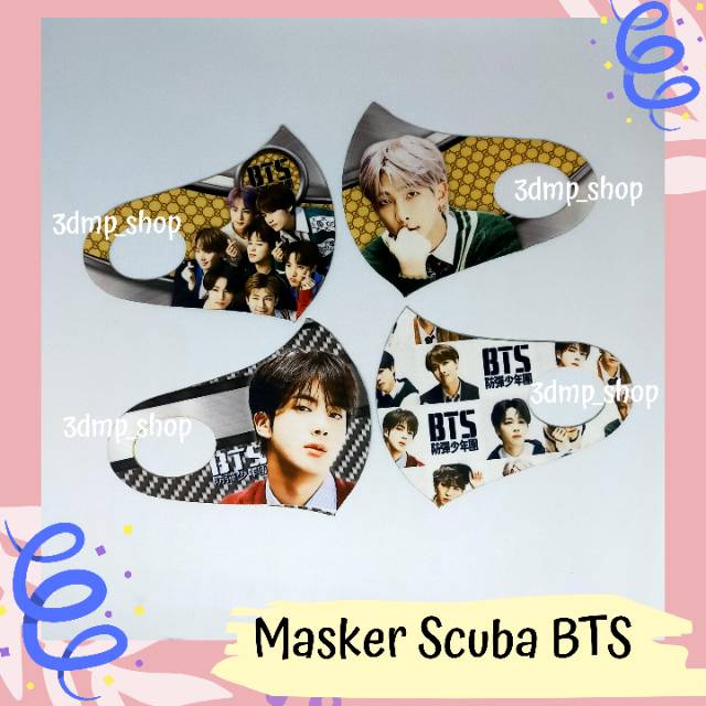 Masker Scuba BTS Blackpink