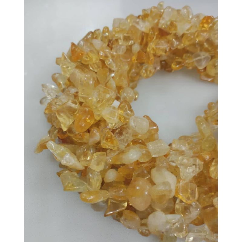 Bahan Batu Kerikil Citrine