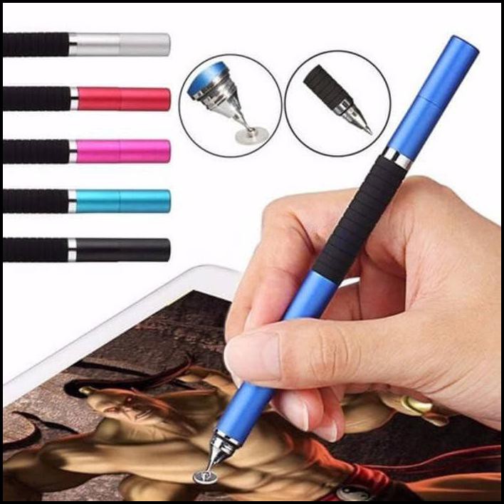 Adonit Jot Pro Stylus Pen 2 In 1 Universal Iphone Ipad Samsung Xiaomi - Merah