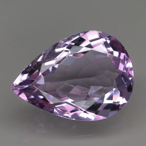 VVS Pear Cut 5.61ct 14x10mm Natural Pink Purple AMETHYST Brazil AT110