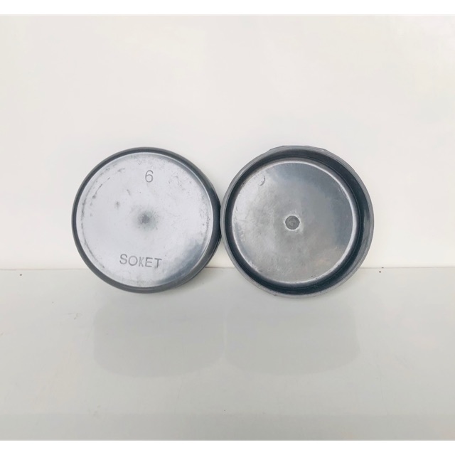 DOP 6 INCH PVC SOKET / DOP POLOS TANPA DRAT 6 INCH SOKET