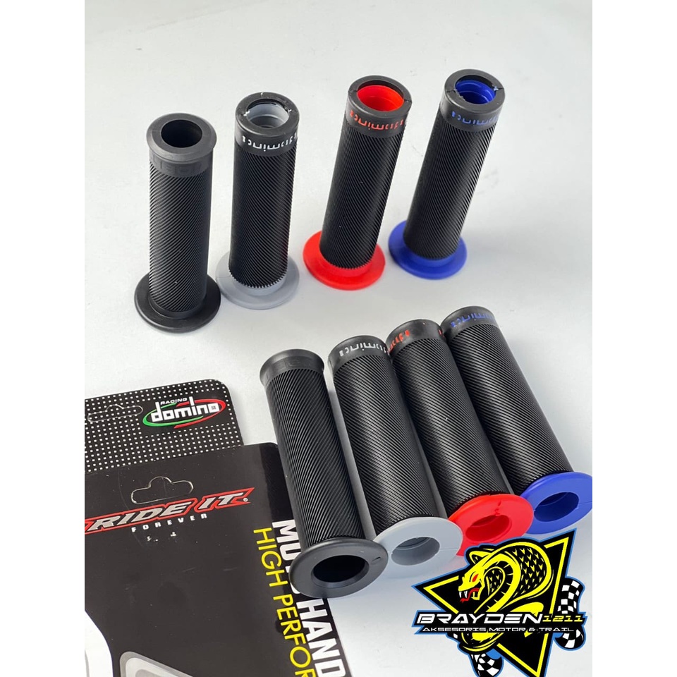 GRIP GAS MOTOR RIDERIT / HANDGRIP MOTOR / HANGRIP DOMINO / GRIP GAS RCB / GRIP MOTOR RCB