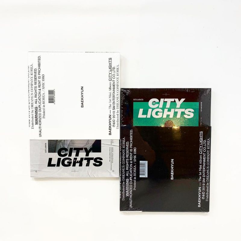 [ NEGO ] BAEKHYUN CITY LIGHT + PC NO POSTER 