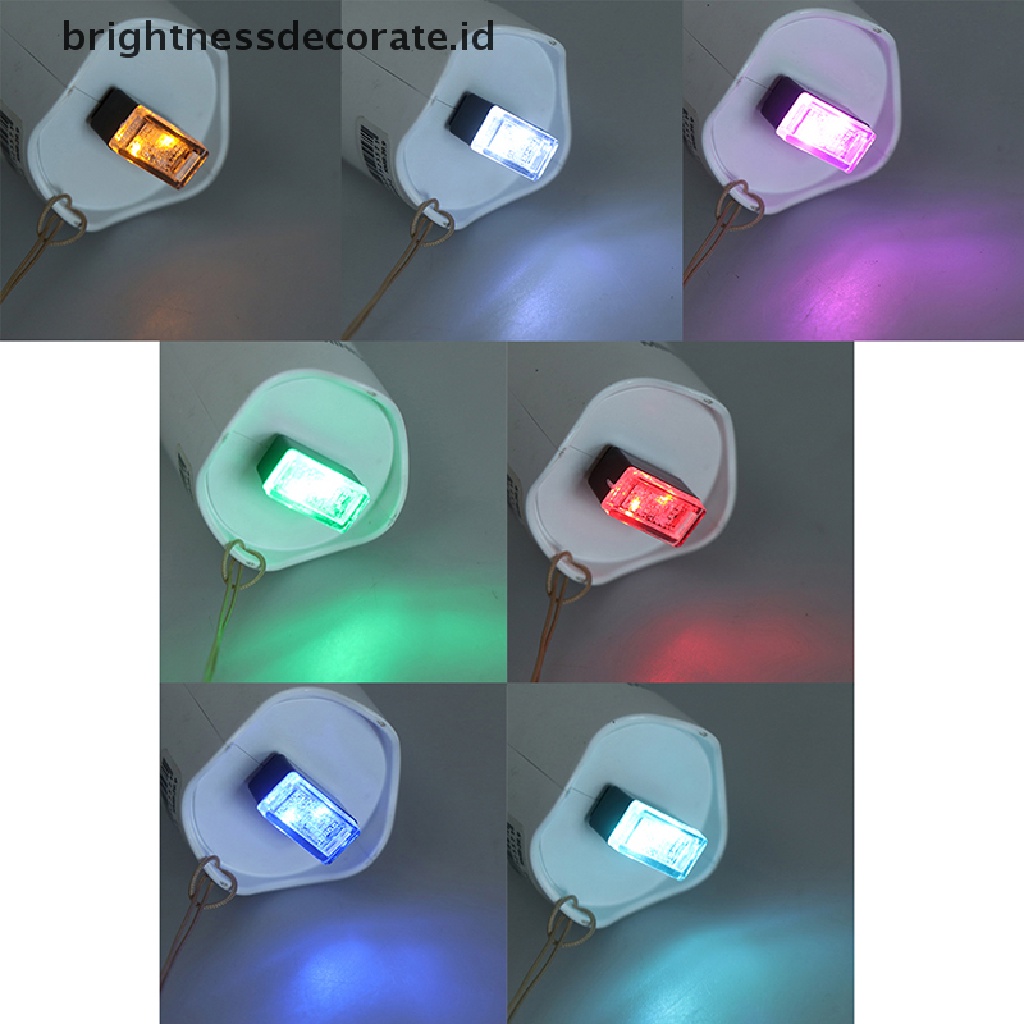1pc Lampu Atmosfir Mobil Led Usb Flexible Mini Warna-Warni
