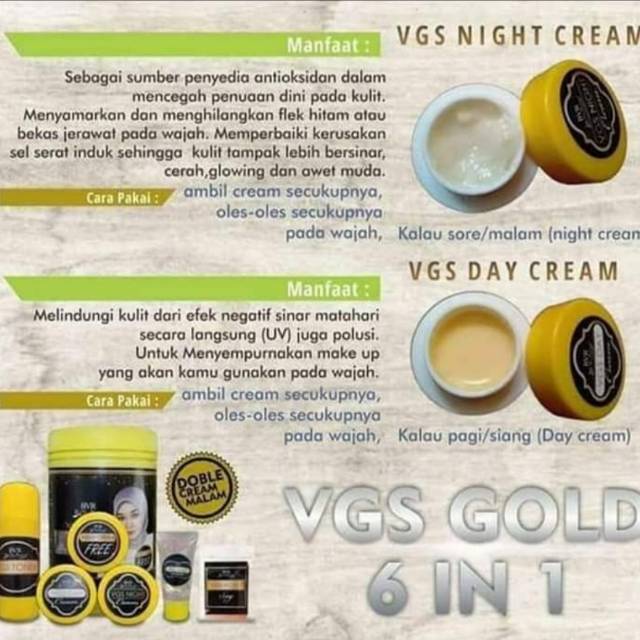 Vgs gold 6in1 original Malaysia