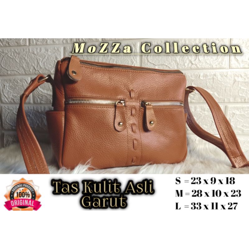 TAS KULIT ASLI WANITA PAPIRUT GARUT PAPILON