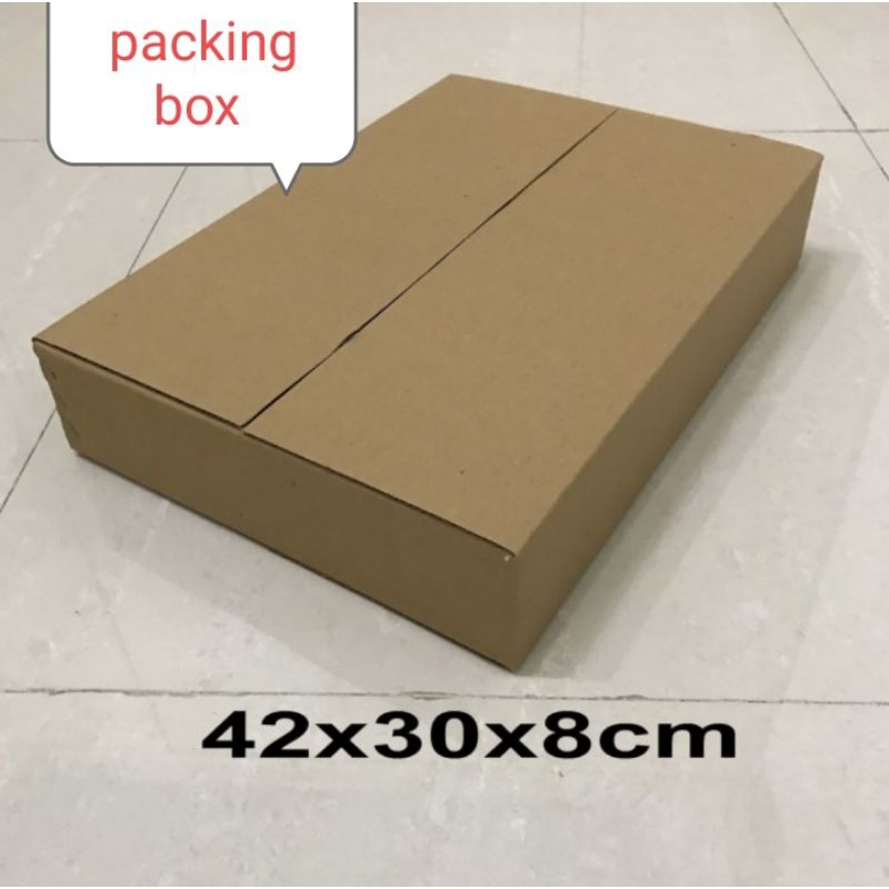 

kardus uk.42x30x8 cm box packing/aksesoris dll