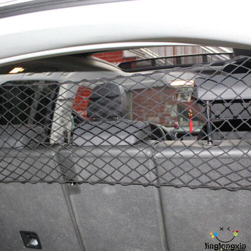 Mu♫-Universal Suv Car Dog Barrier Net Mesh Adjustable Divider Pet Safety Fence