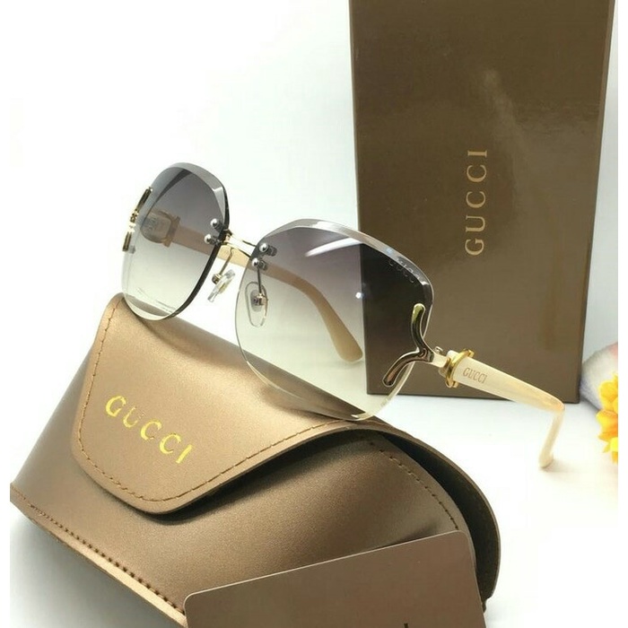 Greenwoodshop Kacamata Hitam / Sunglass Wanita Gucci Grade Ori