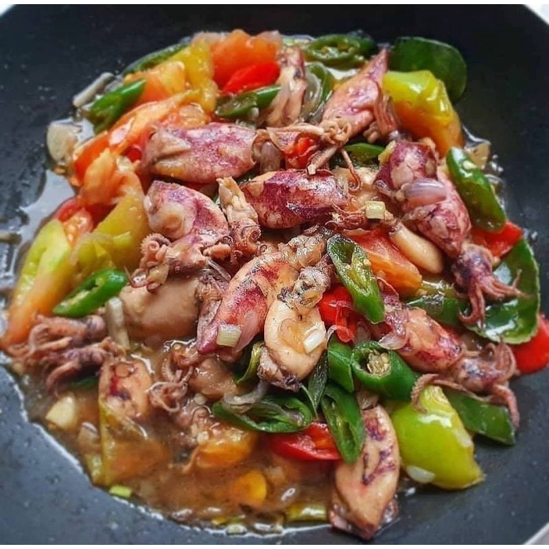 MASAKAN RUMAHAN &quot;CUMI ASIN CABE IJO&quot; (PORSI BESAR)