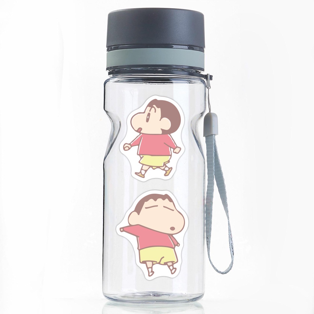 Baru 40 potongan krayon kecil stiker baru Jepang animasi Kartun cangkir air Telepon Kasus bagasi Jur