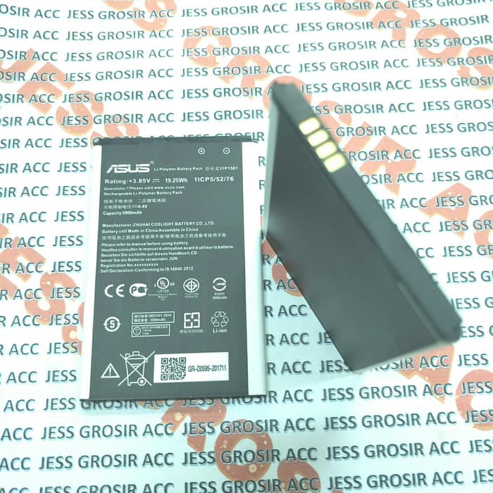 Baterai Battery Original ASUS Zenfone 2 Laser , ZE550KL ZE551KL Z00LD Kode Batre C11P1501