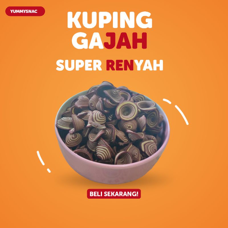 

KUPING GAJAH 250GR