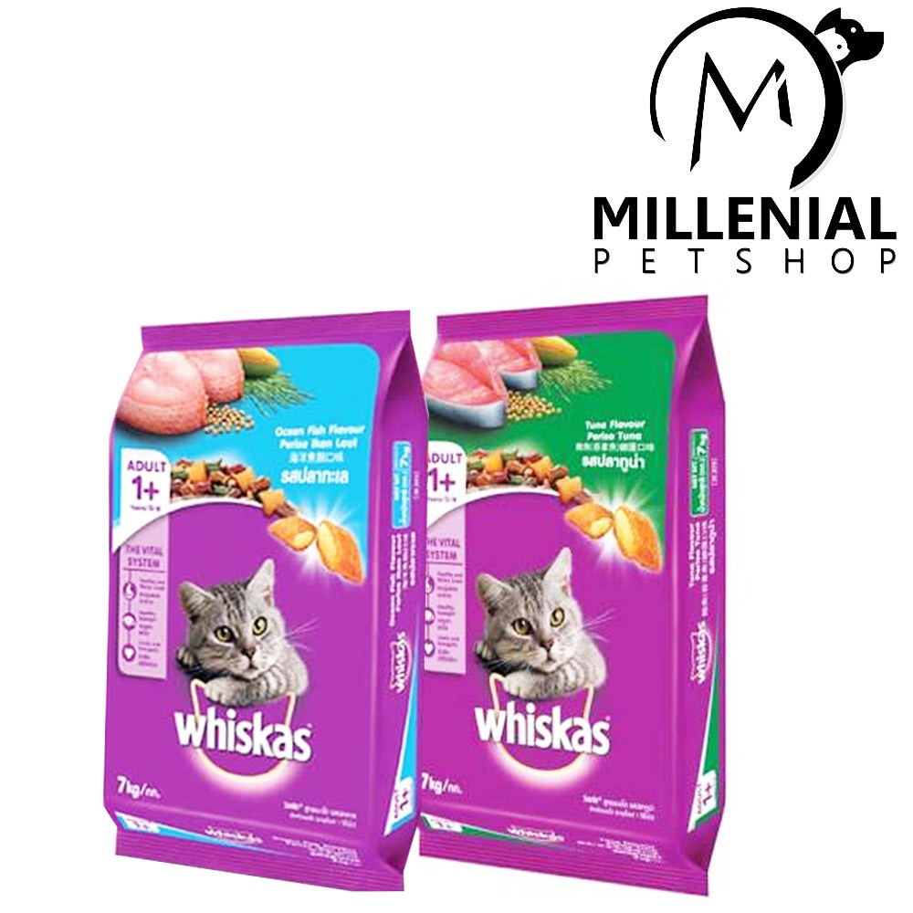 Makanan Kucing Ocean Fish Adult 7kg Cat Food Dewasa 7 kg Makanan Kering Rasa Ikan Laut