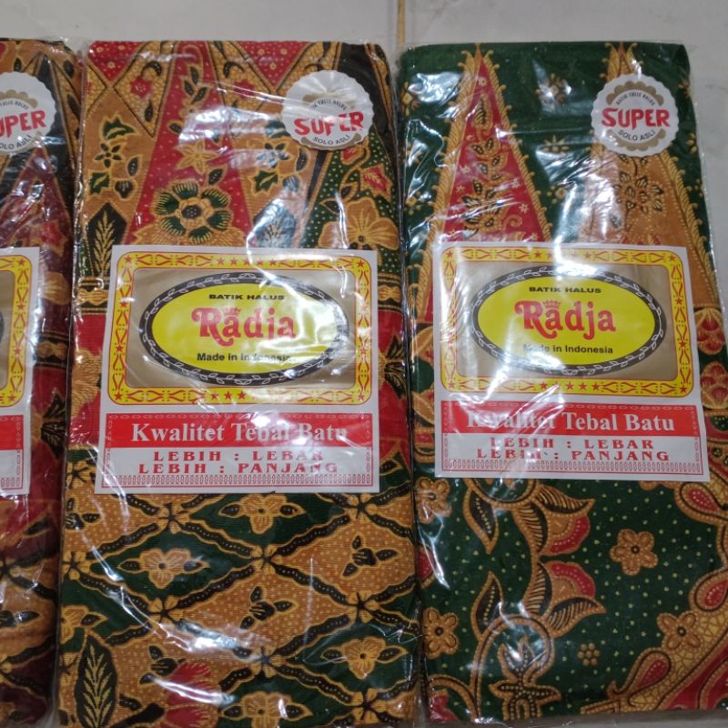 Kain batik sarung  Radja