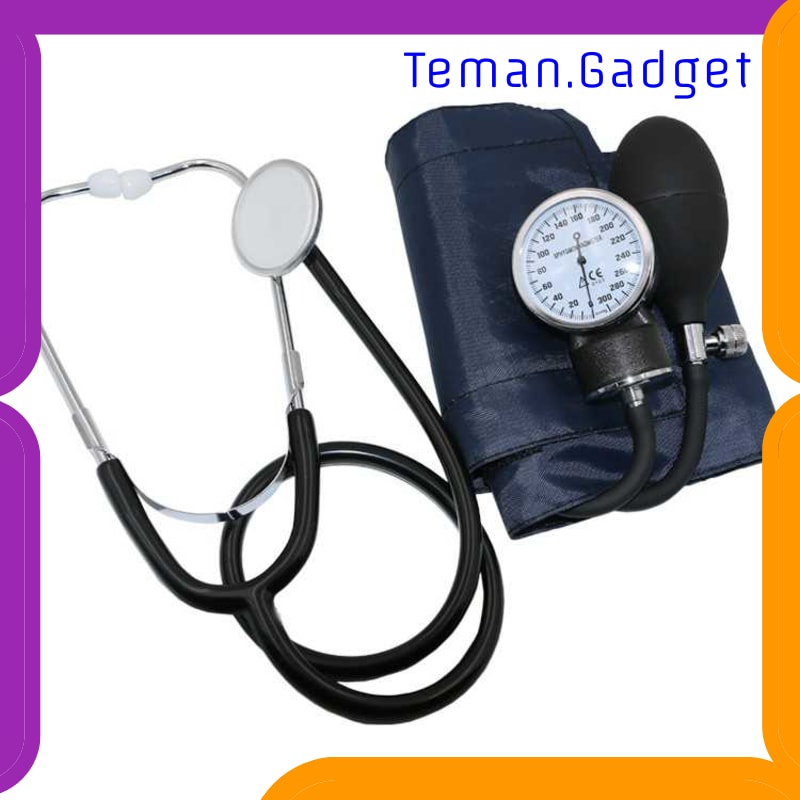 TG-FE171 ANEROID SPHYGMOMANOMETER SET STETOSKOP &amp; PENGUKUR TEKANAN DARAH - 0197