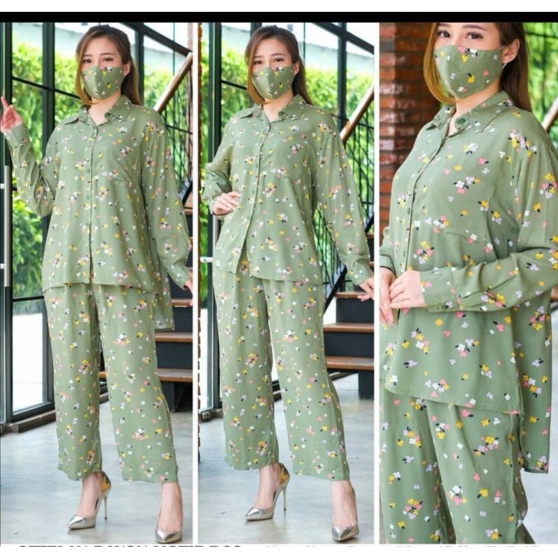 set rayon tie dye / gisel set (COD)-Nadya