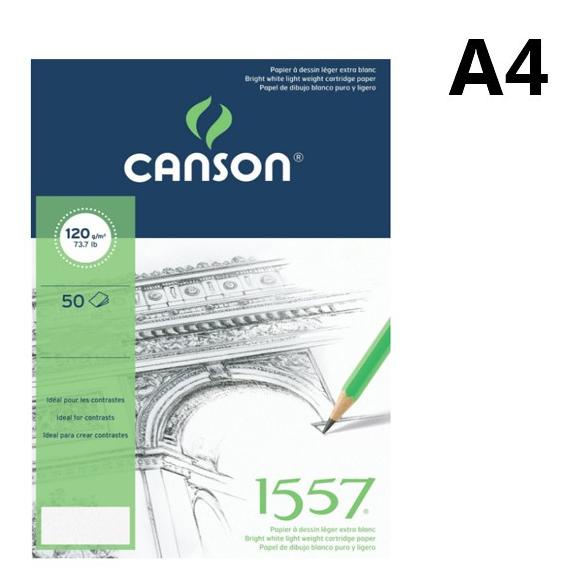 

(BISA COD) Canson 15570 Esbozo Drawing Pad A4 120gsm BIG SALE Kode 454