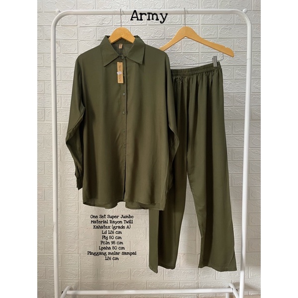 BEST SELLER One Set Super Jumbo Polos LD 120,LD 126,LD 130-Army Ld 126