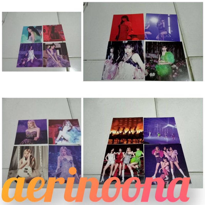 [READY STOK] Photocard BLACKPINK - BLACKPINK 2021 [THE SHOW] KiT VIDEO