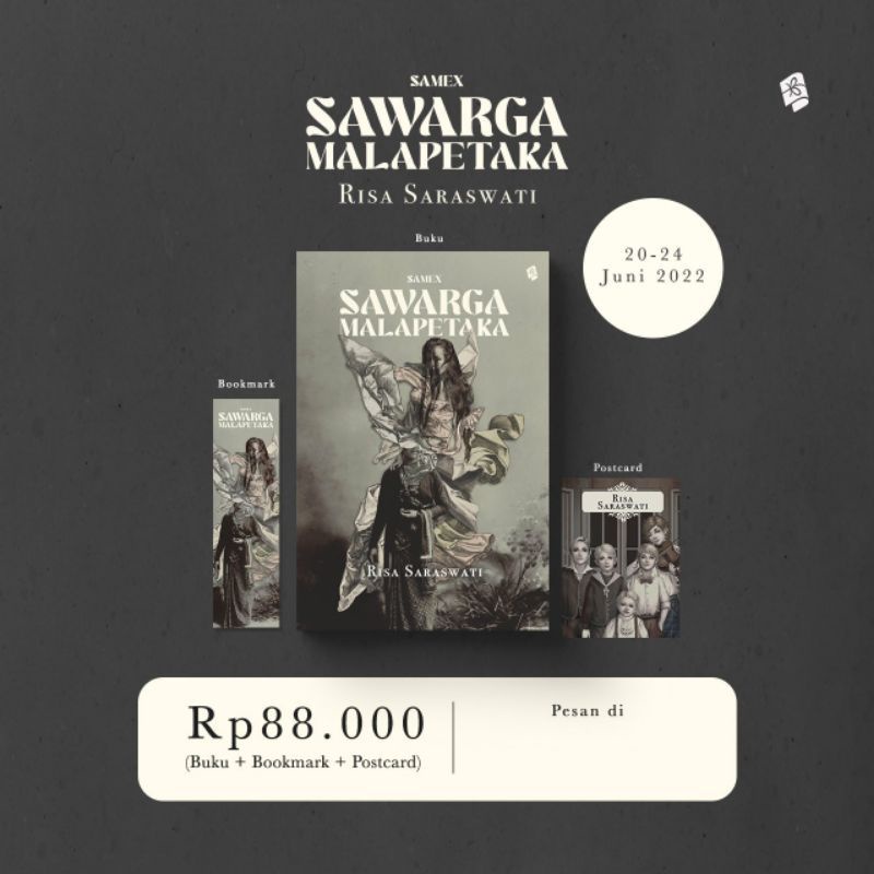 Novel Samex Sawarga malapetaka - Risa Saraswati