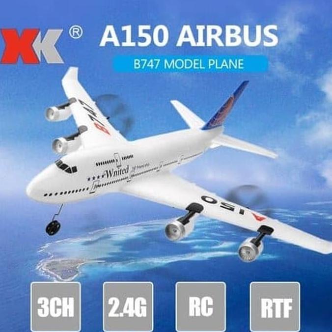 WL XK A150 RC Pesawat Terbang RC Plane Aeromodelling RTF