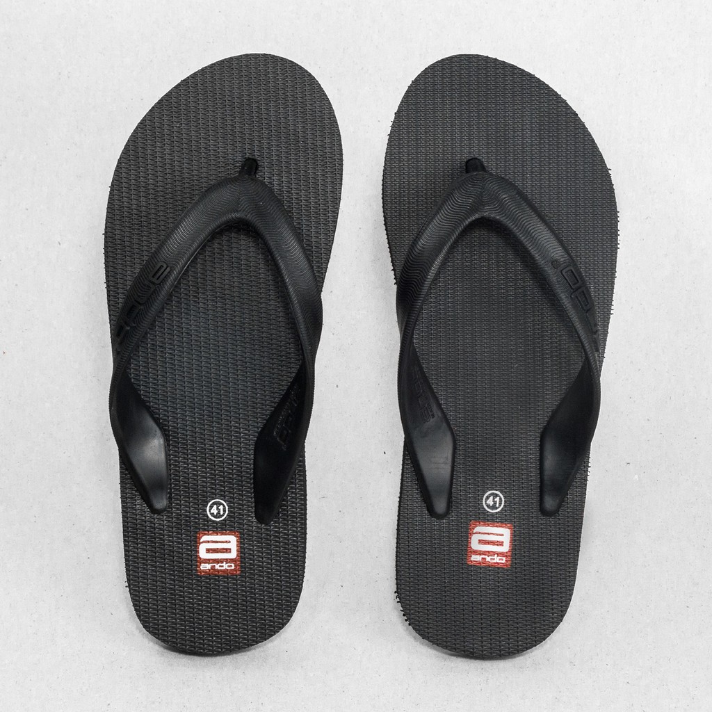 SANDAL JEPIT ANDO HAWAII ORIGINAL FULL RUBBER KARET ALAMI 38 46 KUALITAS IMPORT TAHAN AIR ANTI SLIP