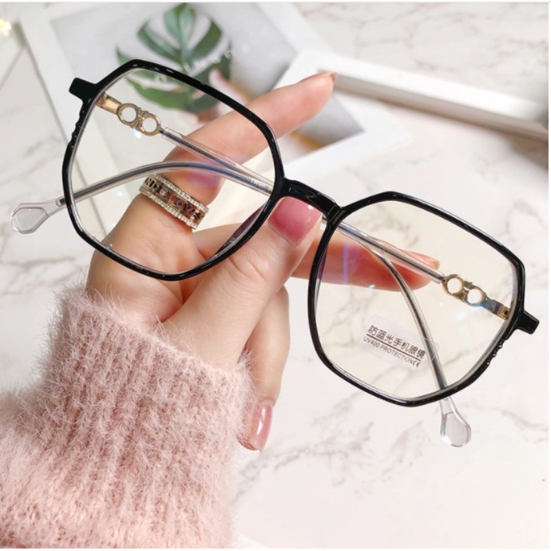 (YUZHU) Anti Radiation Blue Light Eyeglasses Replaceable Lens Computer Glasses High Qulity