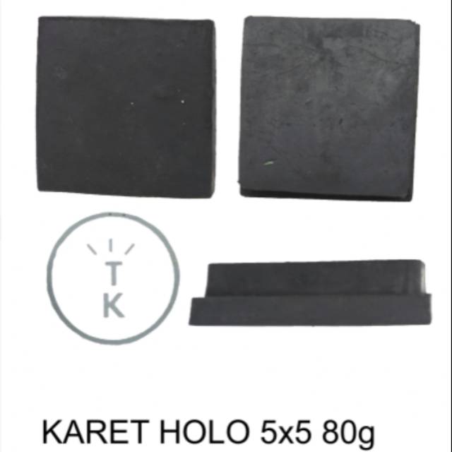 Karet holo 5x5 cm