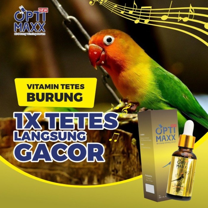 Vitamin Burung - Optimaxx Serum Vitamin Burung - Burung Lomba