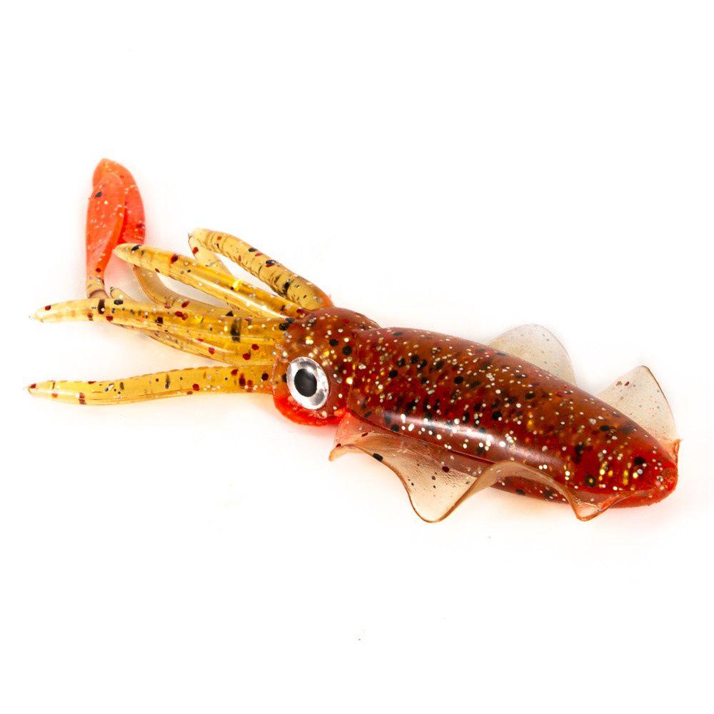 Wonder 1Pcs Umpan Cumi 5warna Swimbait Fishing Tackle Fishing Lure