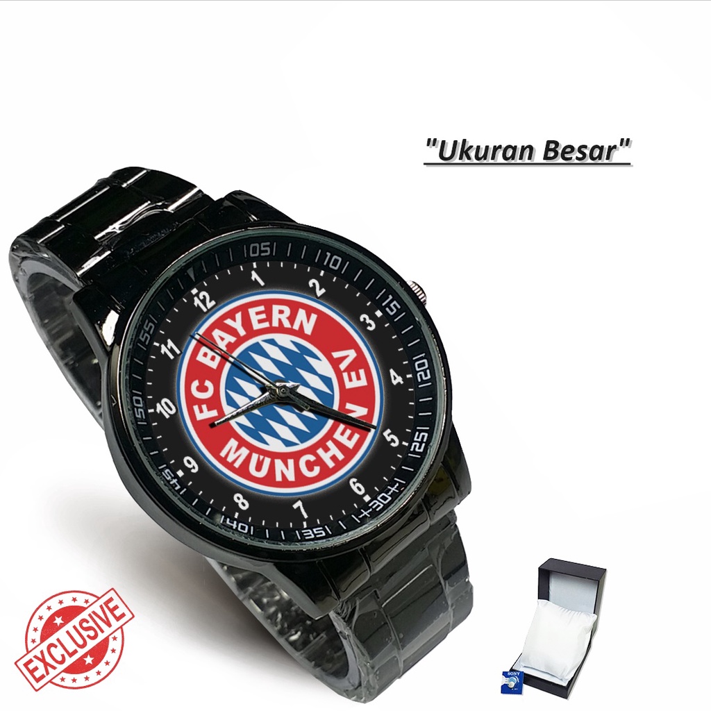 Jam Tangan Rantai Couple FC BAYERN MUNCHEN - 1 (Special)