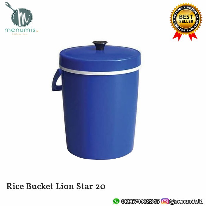 LION STAR Rice Bucket 20