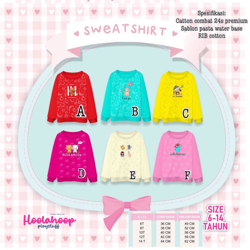 Sweatshirt junior series by hoolahoop nabLfashion