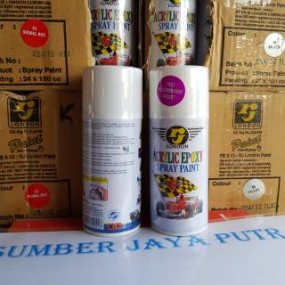 Pilox pilok pylox RJ cat semprot 150cc warna lemon yellow 