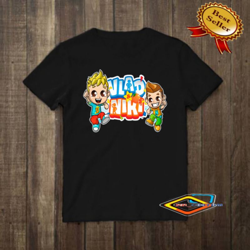 BAJU KAOS ANAK VLAD&NIKI TERLUCU