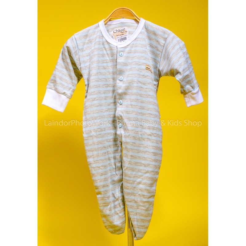 CHIYO BABY SLEEPSUIT - BAJU KODOK PANJANG 0-3 BULAN | baju bayi