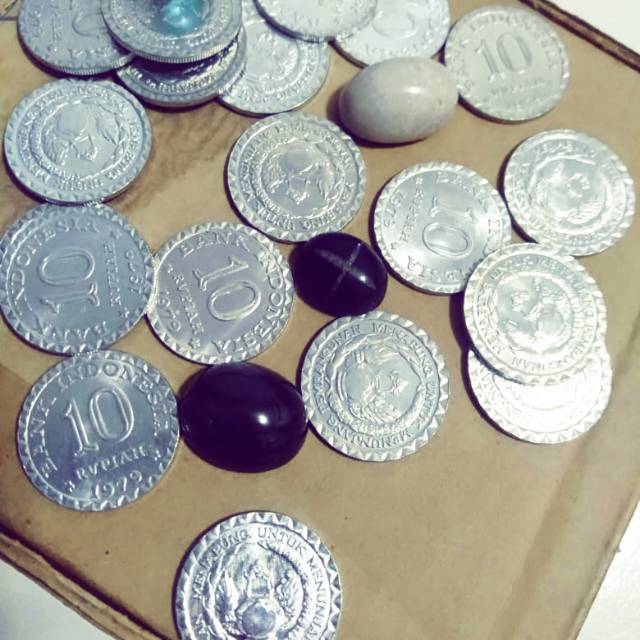 Koin kuno 10rupiah tahun 1979