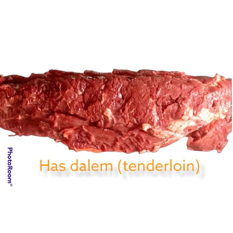 

Daging sapi has Dalam (tenderloin) Segar 500gr/1kg serang kota