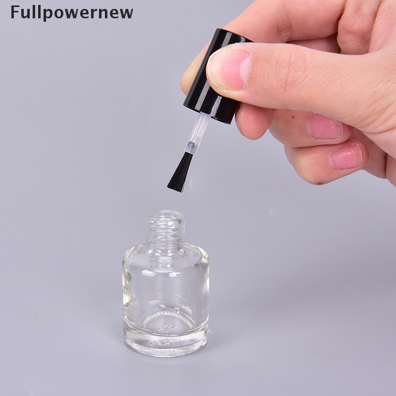 [FULL] 1Pcs 5/10/15ml Empty Glass Nail Polish Bottle With Brush Nail Oil Glass Bottle