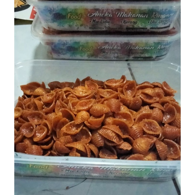 

Jajanan Jadul Kerang Pedes bawang