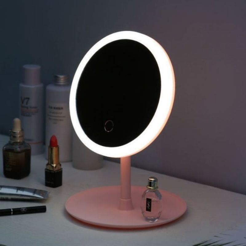 MJ88 Cermin LED Touch Sensor / Kaca Cermin Rias / Kaca Cermin Makeup Super Murah