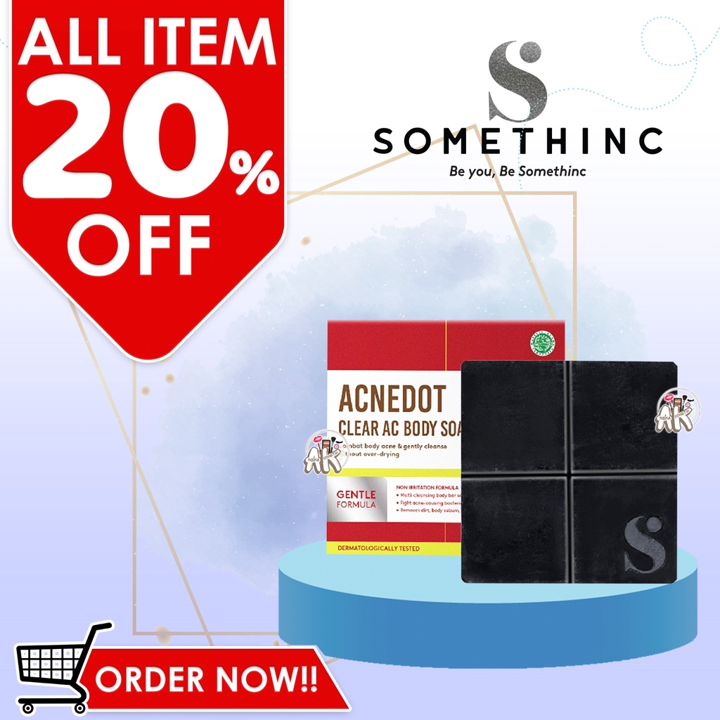 SOMETHINC ACNEDOT CLEAR AC BODY SOAP 80GR