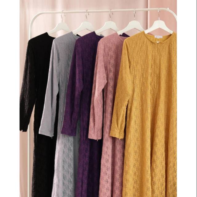 GAMIS SOFWA BROKAT / GAMIS ALILA / HIJAB ALILA / GAMIS BROKAT