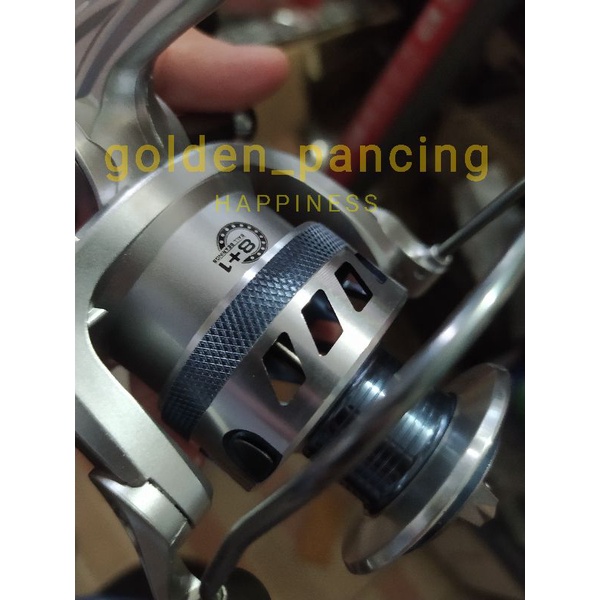 REEL CAPTAIN SAHARA 300 8+1 BALL BEARINGS & POWER HANDLE