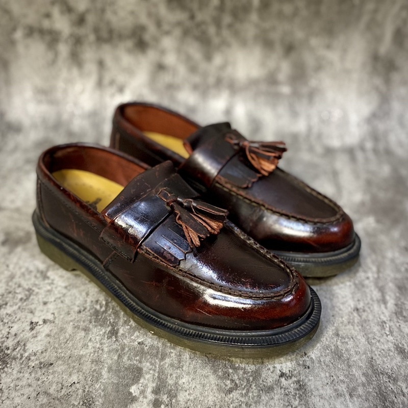 dr . martens docmart adrian tassel loafers original second