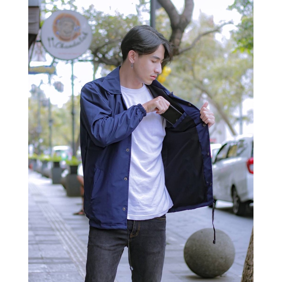 Coach Jacket Mothbless Inovation Navy