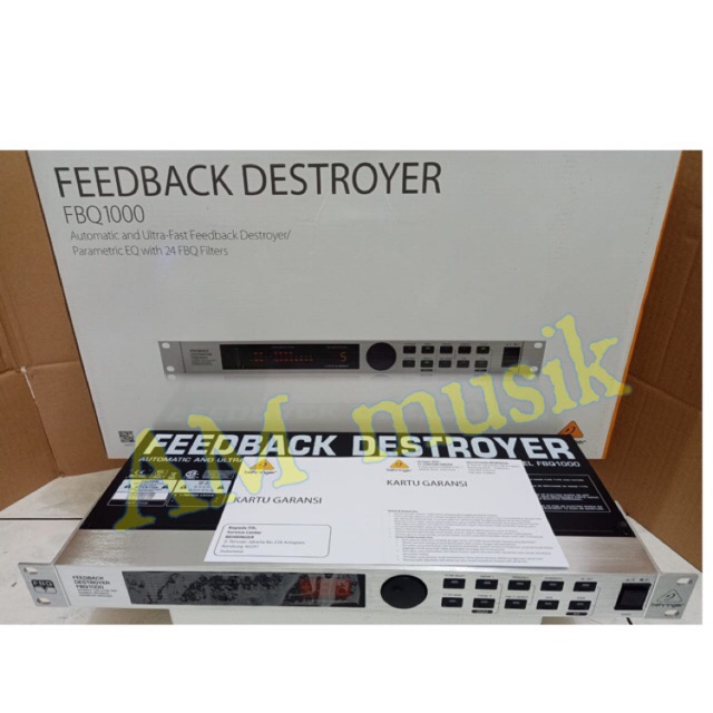 FEEDBACK DESTROYER BEHRINGER FBQ1000 ORIGINAL