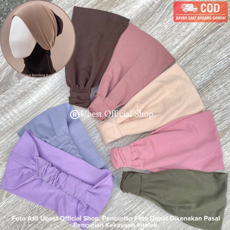 Ciput Bandana Kaos Premium / Ciput Bandana / Ciput Kaos / Ciput Bando Kaos / inner bandana kaos