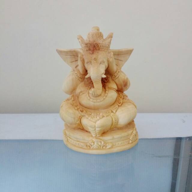 Cendana Ganesha Patung Ganesa Dewa Pelindung, Keselamatan & Kecerdasan